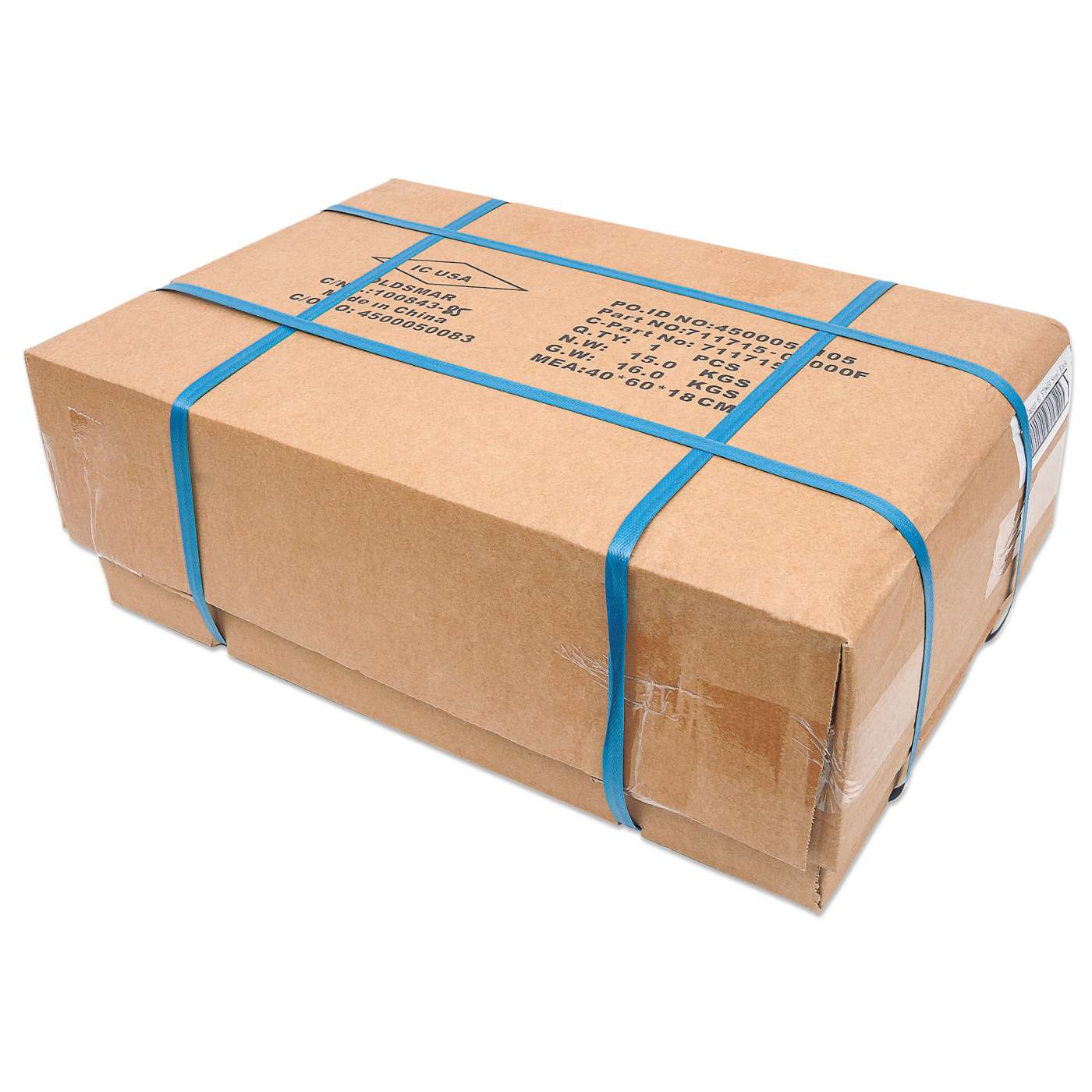 19" Double Section Wallmount Cabinet, 9U, 600 mm (23.6 in.) Depth, Black Packaging Image 2