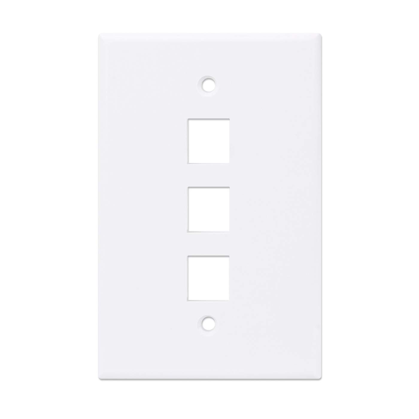 3-Outlet Oversized Keystone Wall Plate Image 4