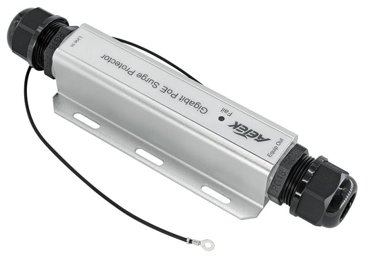 Outdoor 2.5G PoE++ Surge Protector, 20KV/10KA, Hardened Grade IP67