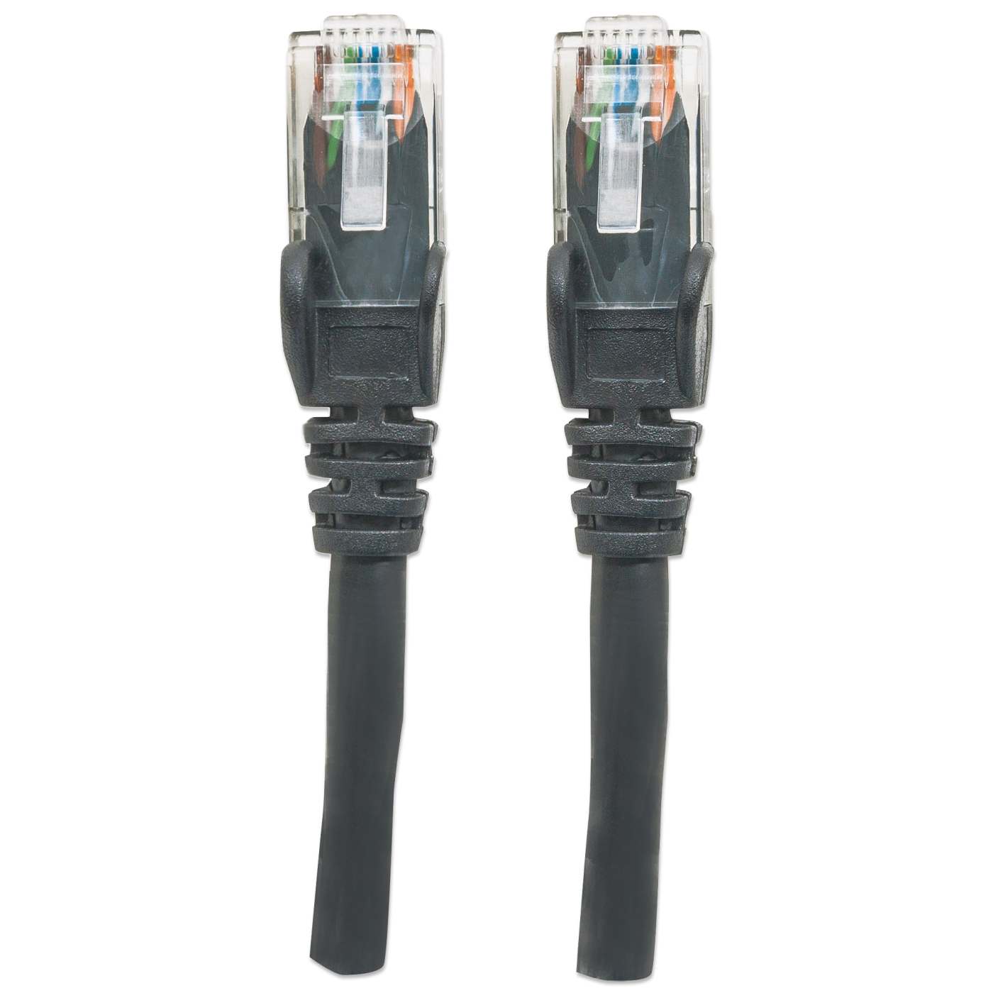 Cat6 U/UTP Network Patch Cable, 1 m (3 ft.), Black Image 5