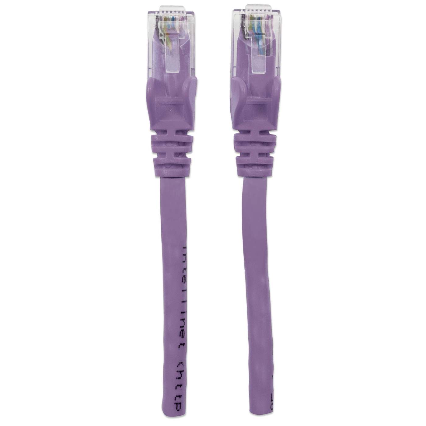 Cat6 U/UTP Network Patch Cable, 30 m (100 ft.), Purple Image 5