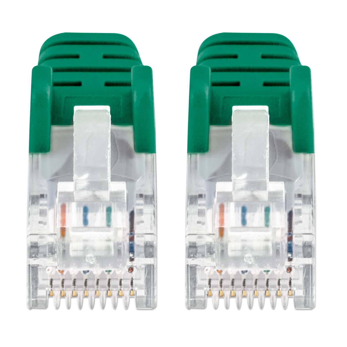 Cat6 U/UTP Slim Network Patch Cable, 10 ft., Green Image 3