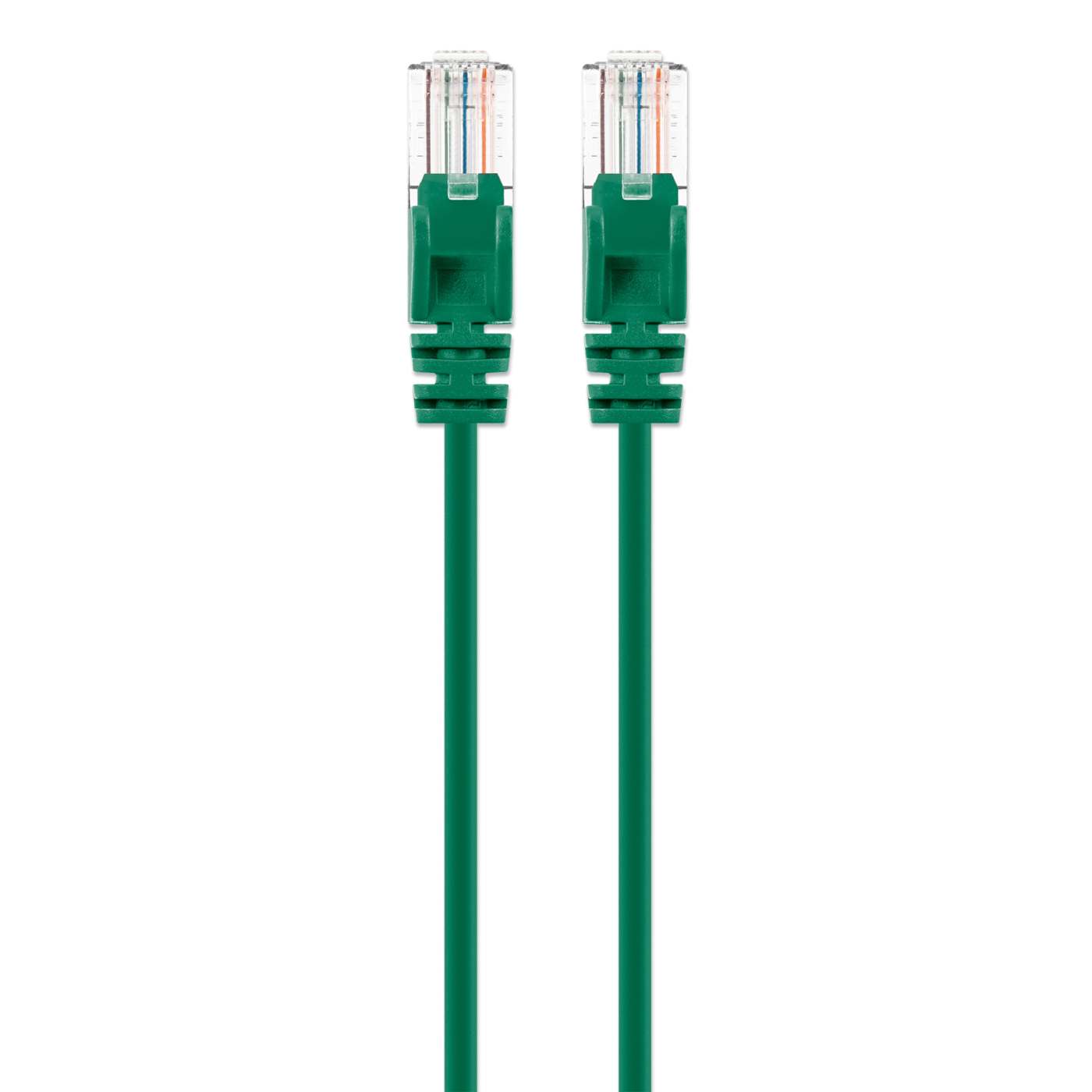 Cat6 U/UTP Slim Network Patch Cable, 5 ft., Green Image 4