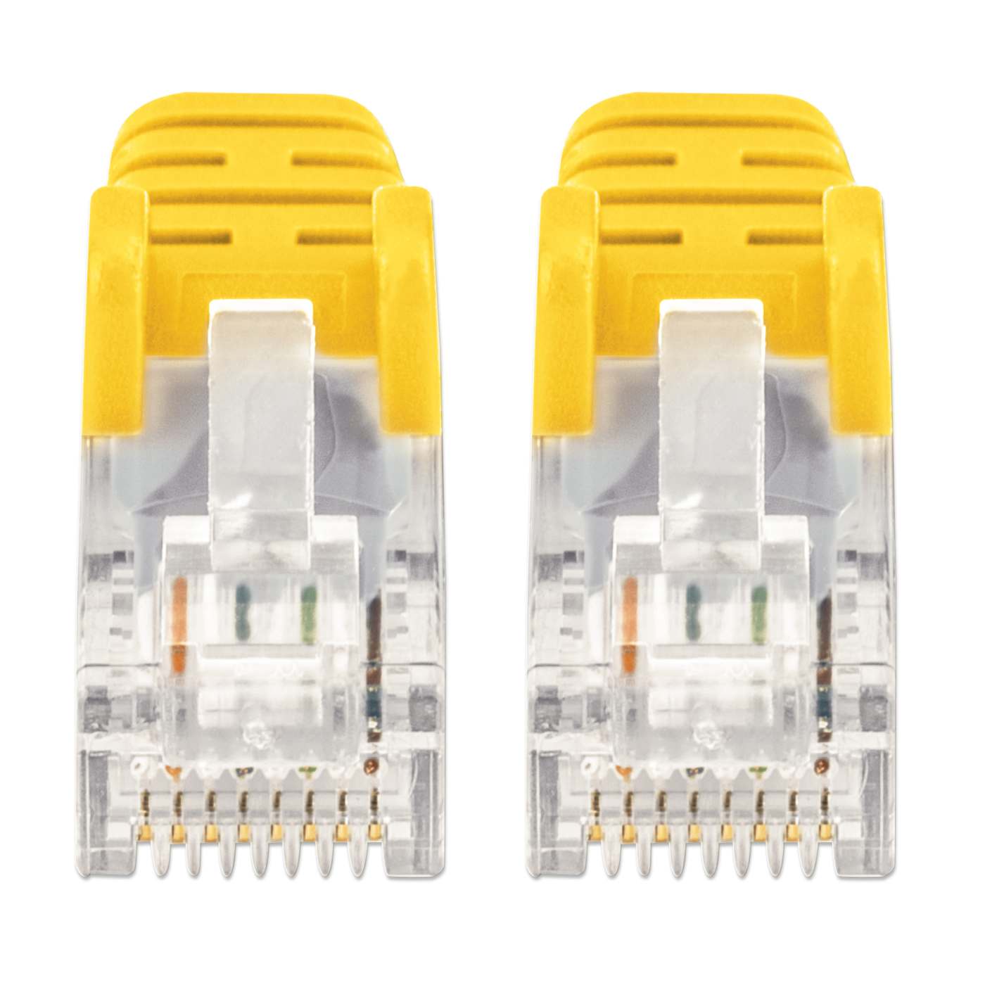 Cat6 U/UTP Slim Network Patch Cable, 7 ft., Yellow Image 3