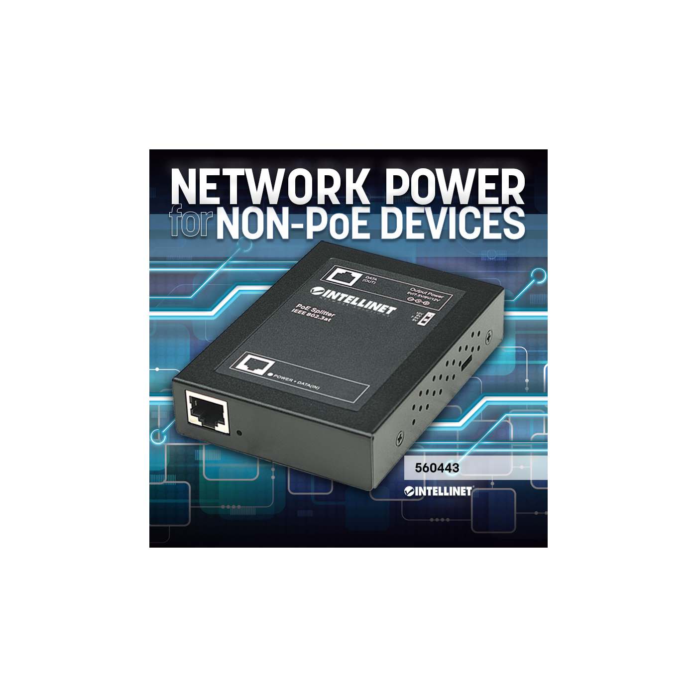 Gigabit PoE+ Splitter Image 10