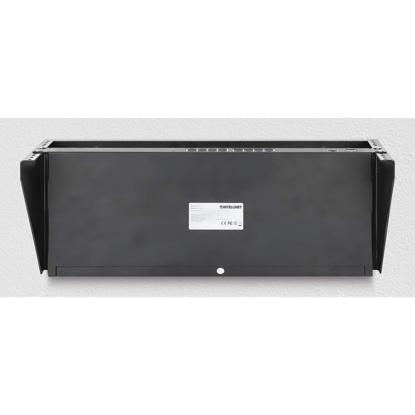 Vertical Wall Mount Rack Bracket for 19" Equipment, 4U Image 6