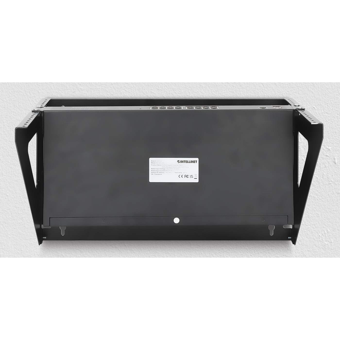 Vertical Wall Mount Rack Bracket for 19" Equipment, 6U Image 6