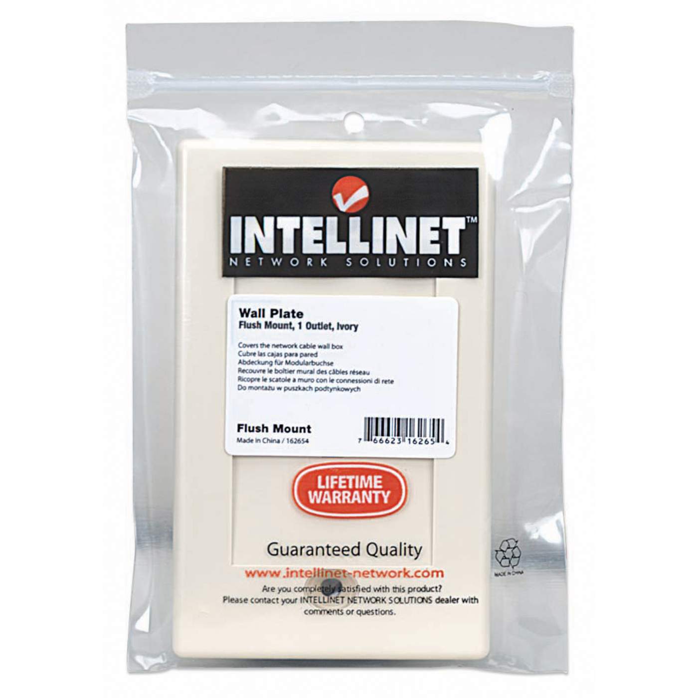 1-Outlet Keystone Wall Plate Packaging Image 2