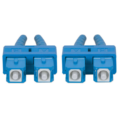 10 m SC to SC UPC Fiber Optic Patch Cable, 2.0 mm, Duplex, OFNR, Singlemode BIF, Yellow Image 4