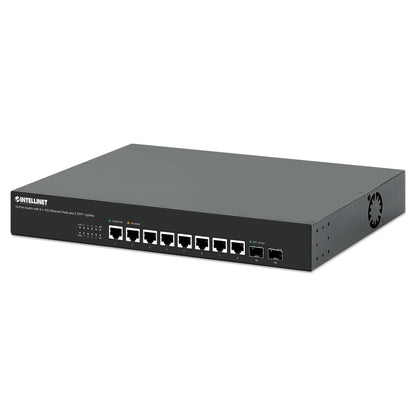 10-Port Switch with 8 x 10G Ethernet Ports and 2 SFP+ Uplinks Image 1