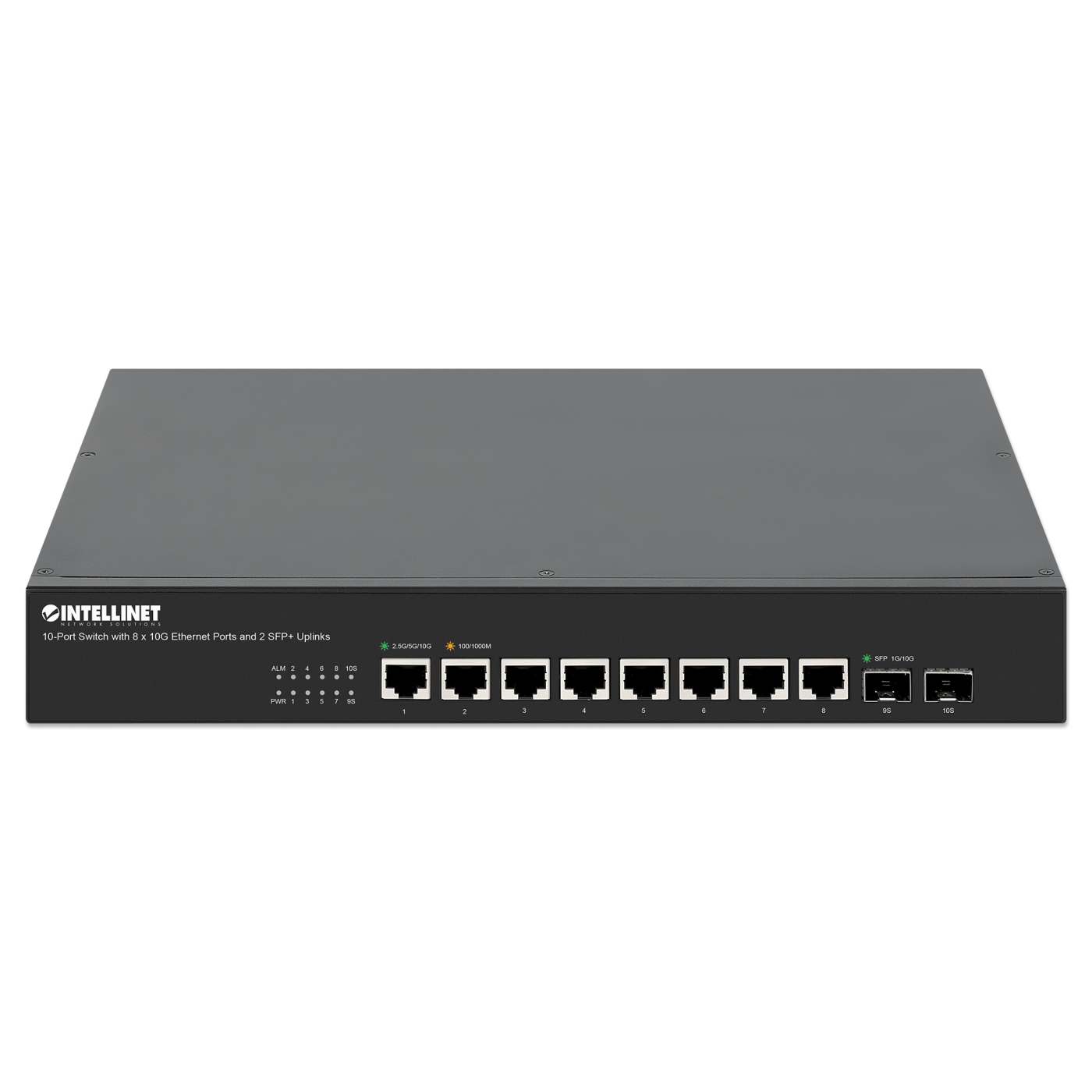 10-Port Switch with 8 x 10G Ethernet Ports and 2 SFP+ Uplinks Image 4