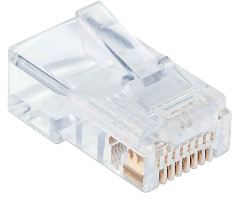 100-Pack Cat5e RJ45 Modular Plugs Pro Line Image 3