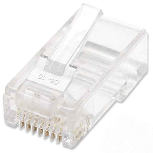 100-Pack Cat6 RJ45 Modular Plugs Image 1