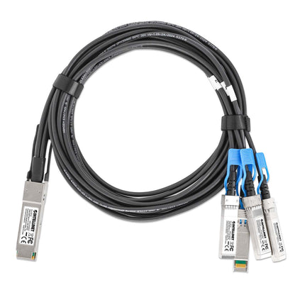 100G QSFP28 to 4 x 25G SFP28 Passive DAC Breakout Cable, 3 ft. Image 5