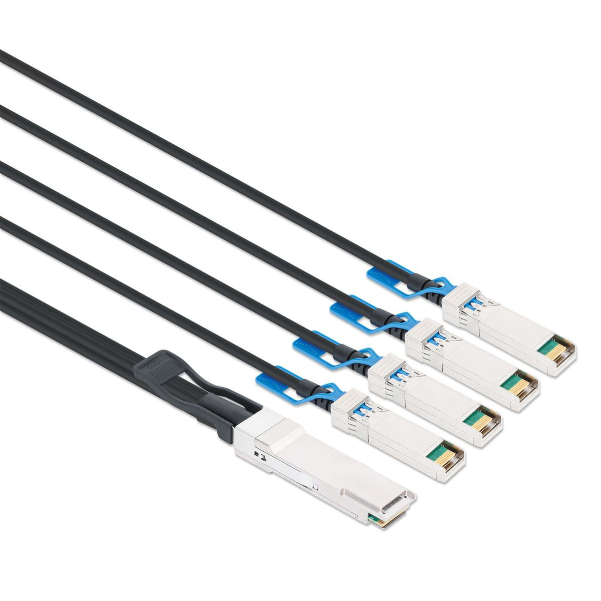 100G QSFP28 to 4 x 25G SFP28 Passive DAC Breakout Cable, 7 ft. Image 2