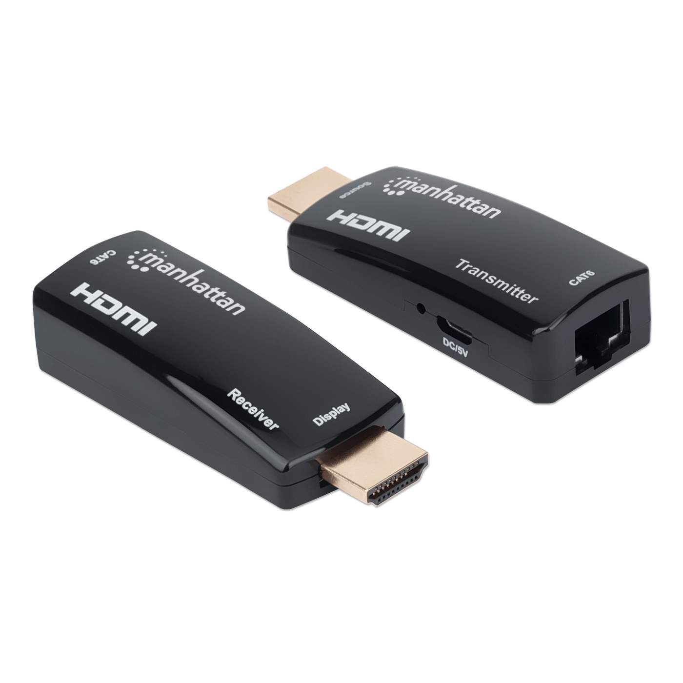 1080p Compact HDMI over Ethernet Extender Kit Image 1