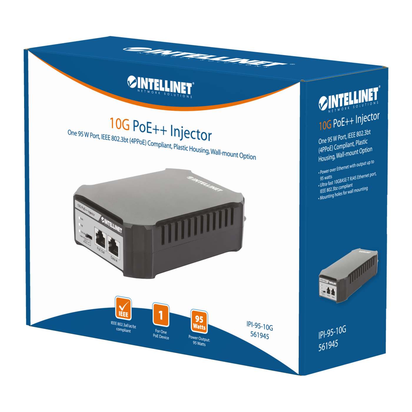 10G PoE++ Injector 95W Packaging Image 2