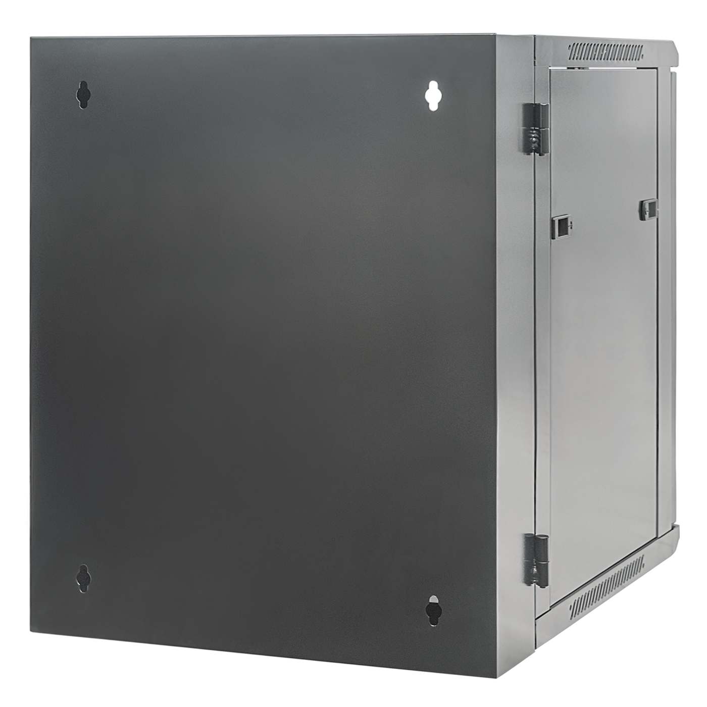 12U 19" Swing Out Wall Mount Network Cabinet, 550 mm (21.7 in.) Depth, Black Image 5