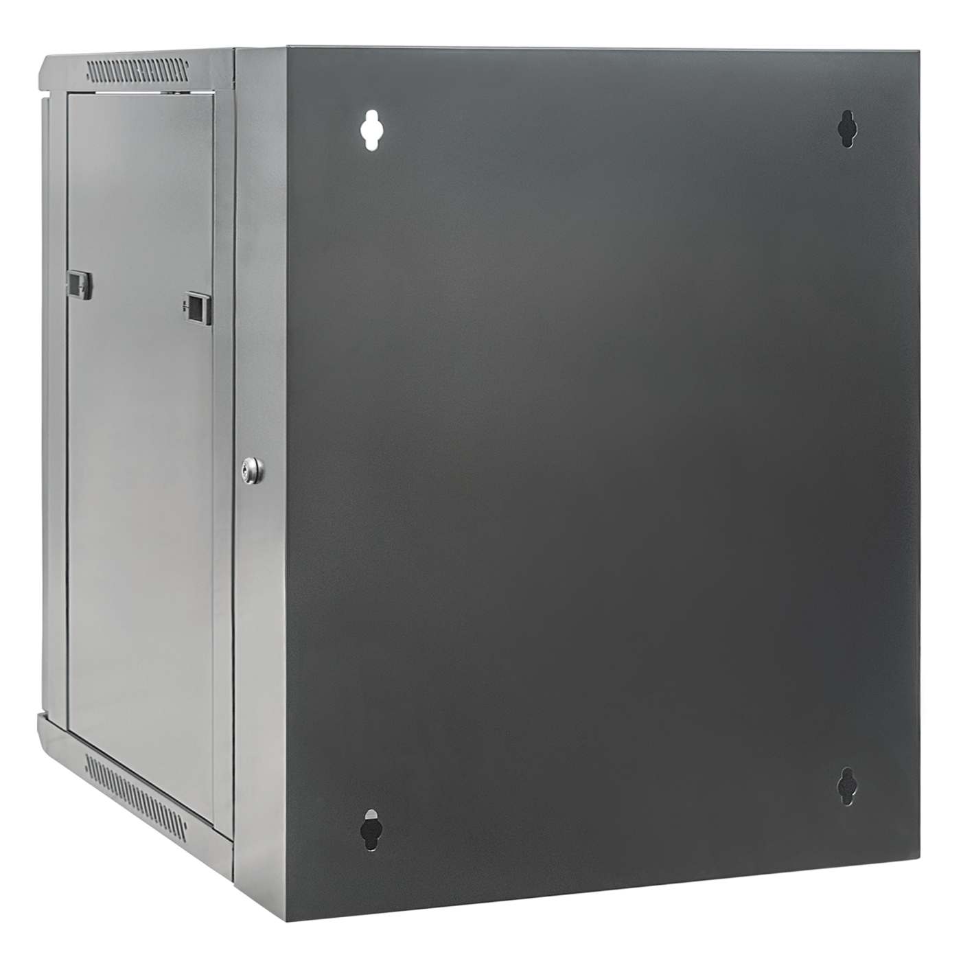 12U 19" Swing Out Wall Mount Network Cabinet, 550 mm (21.7 in.) Depth, Black Image 6