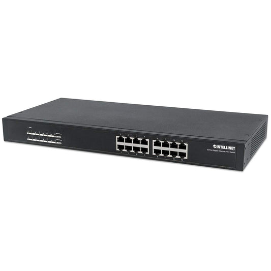 16-Port Gigabit Ethernet PoE+ Switch Image 1