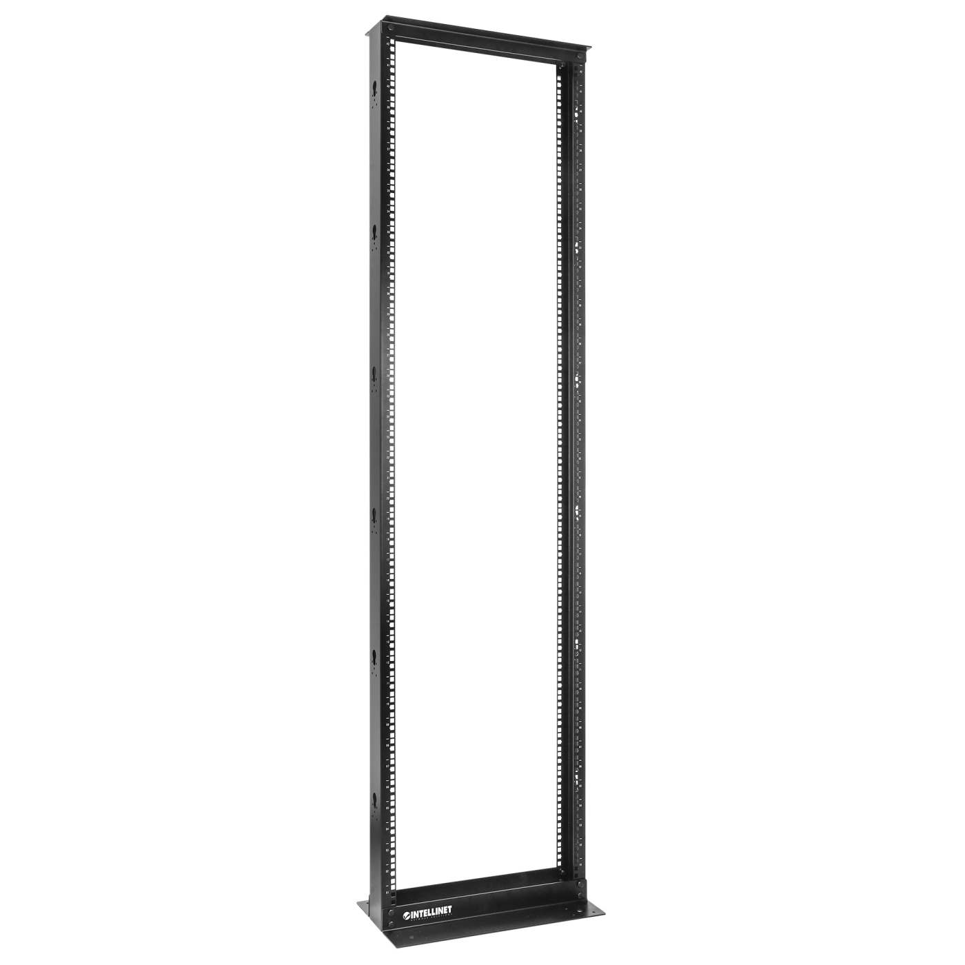 19" 2-Post Open Frame Network Rack, 42U Image 2