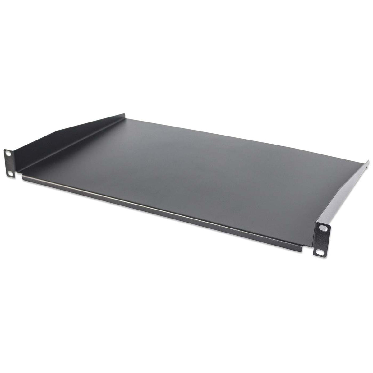19" Cantilever Shelf, 1U, 300 mm (11.8 in.) Depth, Black Image 1