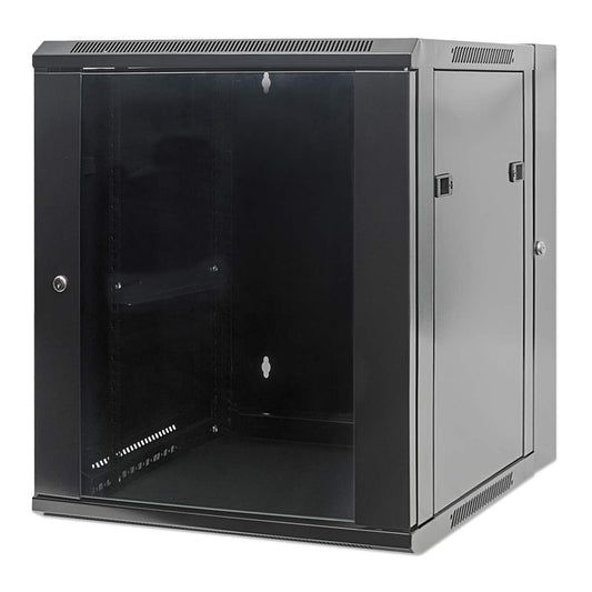 19" Double Section Wallmount Cabinet Image 1