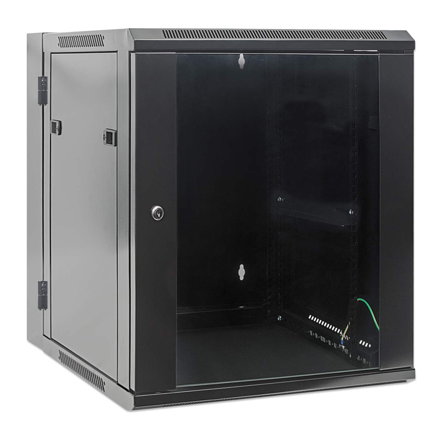 19" Double Section Wallmount Cabinet Image 2