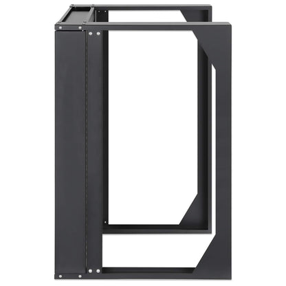 19" Wall Mount 2-Post Open Frame Network Rack, 12U Image 4