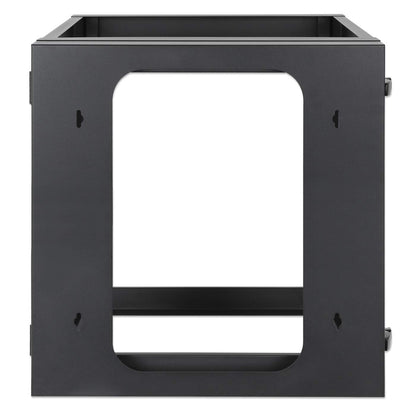19" Wall Mount 4-Post Open Frame Network Rack, 9U Image 5