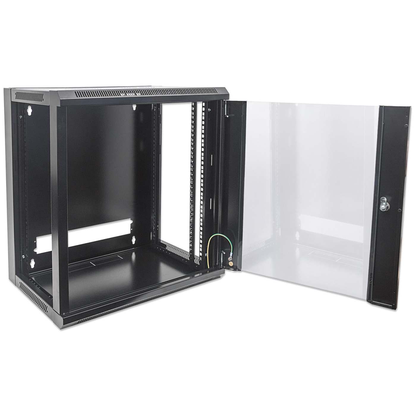 19" Wallmount Cabinet, 6U, 450 mm (17.7 in.) Depth, Black Image 8