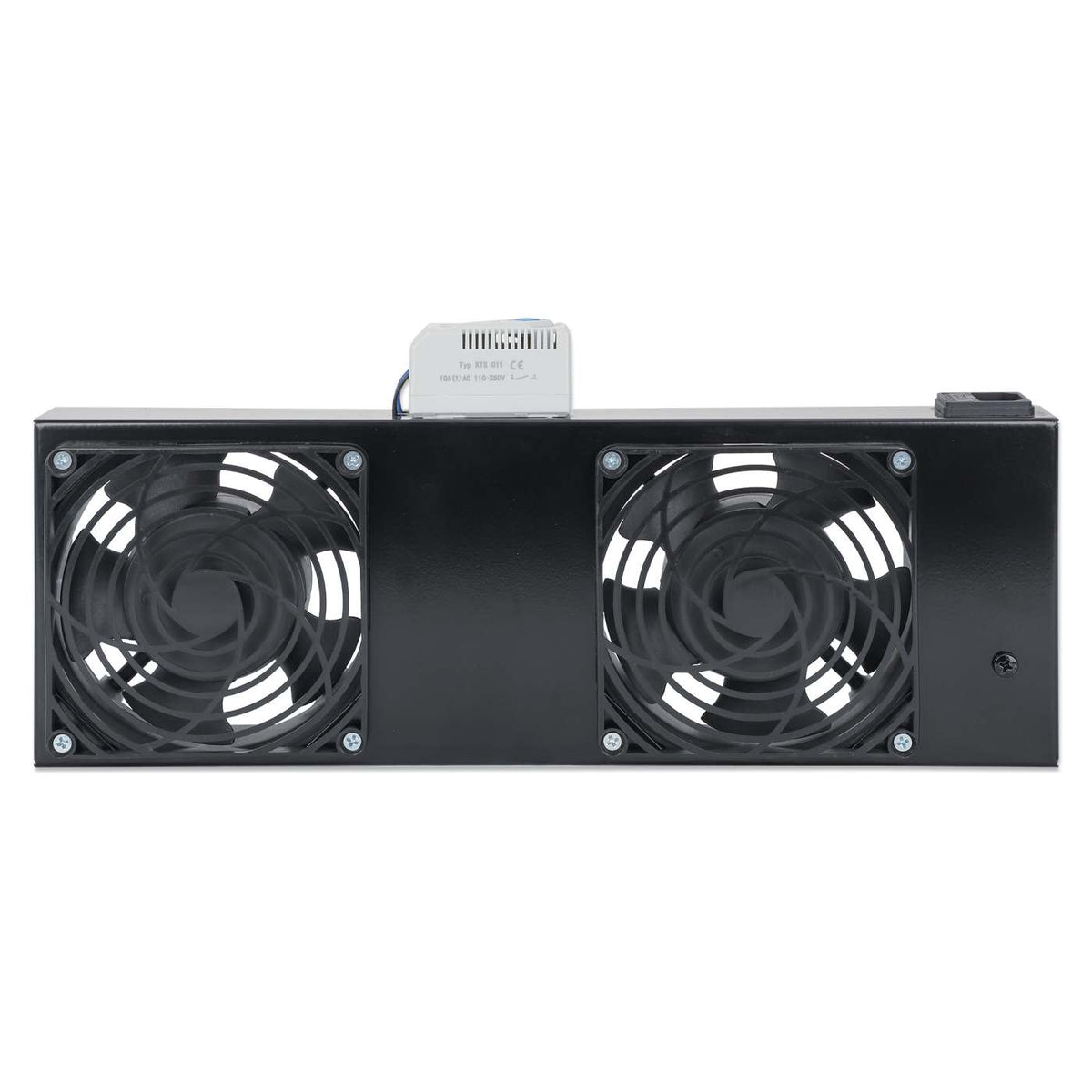 2-Fan Ventilation Unit with Thermostat for 19" Wallmount Cabinets Image 3
