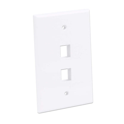 2-Outlet Oversized Keystone Wall Plate Image 3