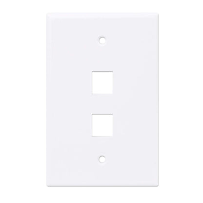 2-Outlet Oversized Keystone Wall Plate Image 4