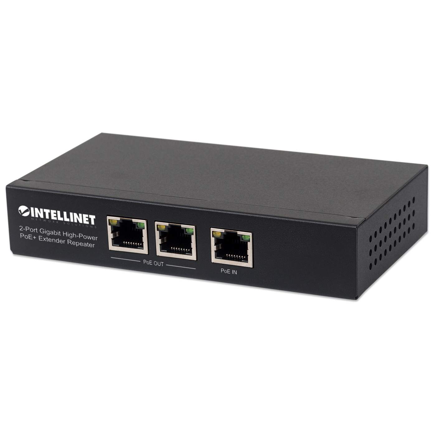 2-Port Gigabit High-Power PoE+ Extender Repeater Image 1