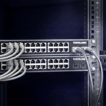 24-Port Gigabit Ethernet PoE+ Switch with 2 SFP Ports Image 9