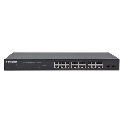 24-Port Gigabit Ethernet Switch with 2 SFP Ports Image 4