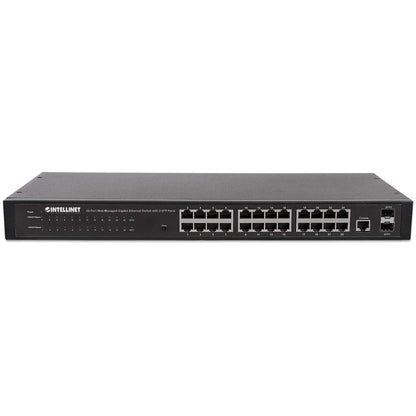 24-Port Web-Managed Gigabit Ethernet Switch with 2 SFP Ports Image 4