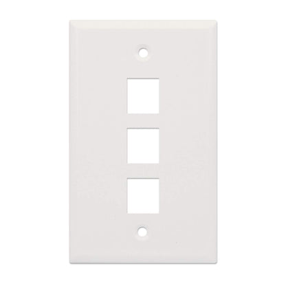 3-Outlet Keystone Wall Plate Image 3