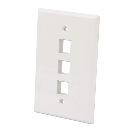 3-Outlet Oversized Keystone Wall Plate Image 1