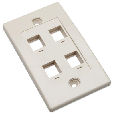 4-Outlet Keystone Wall Plate Image 2