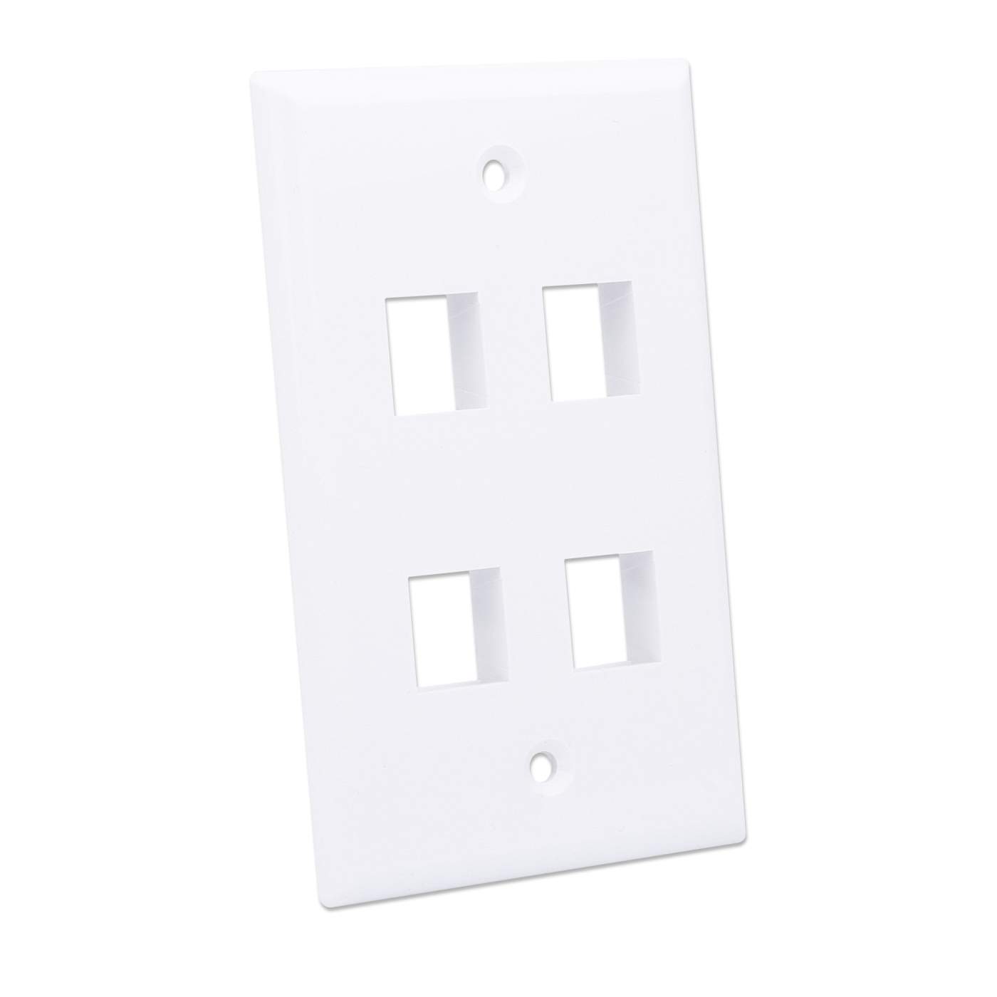 4-Outlet Keystone Wall Plate Image 3