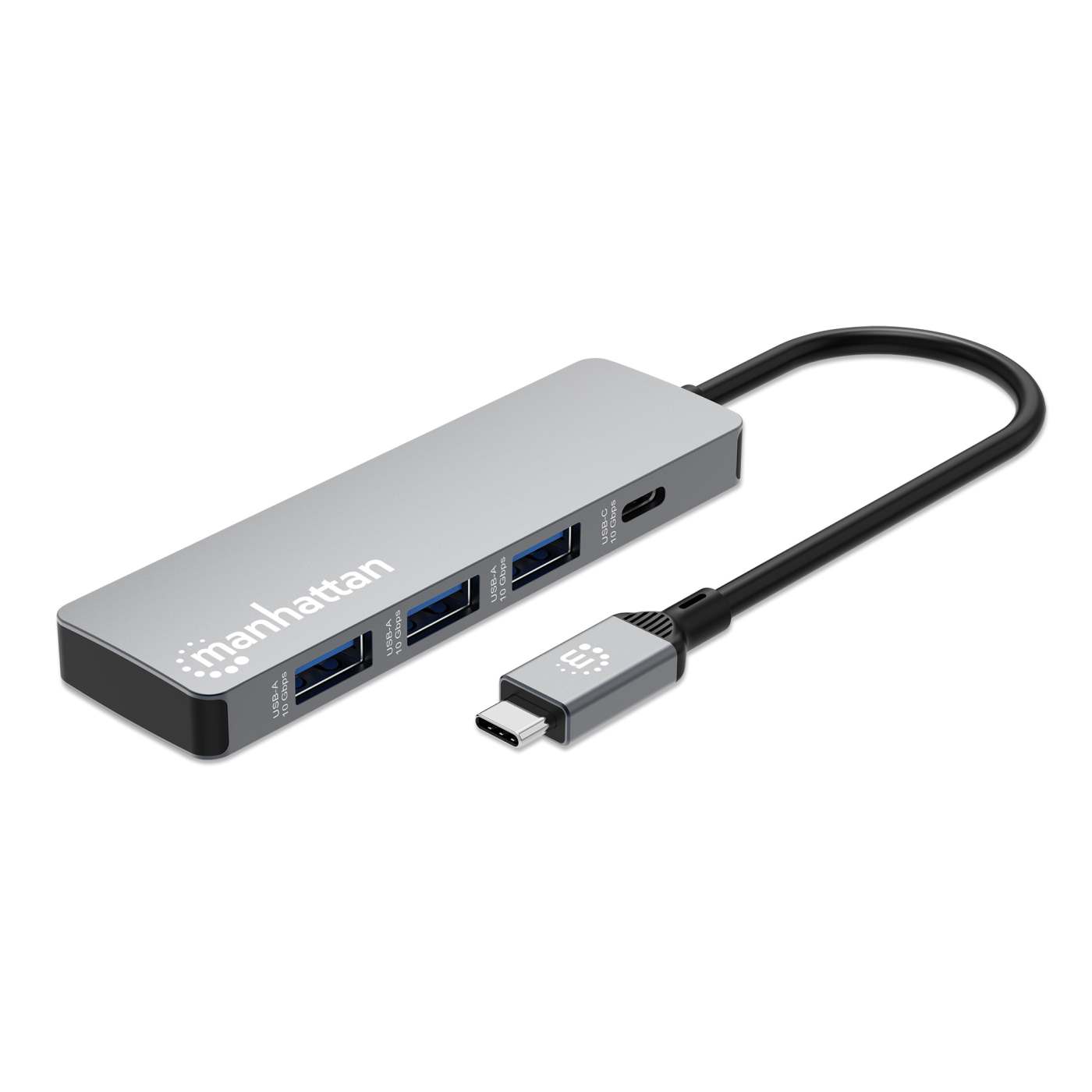 4-Port 10G USB-A / USB-C Combo Hub 3+1 Image 1