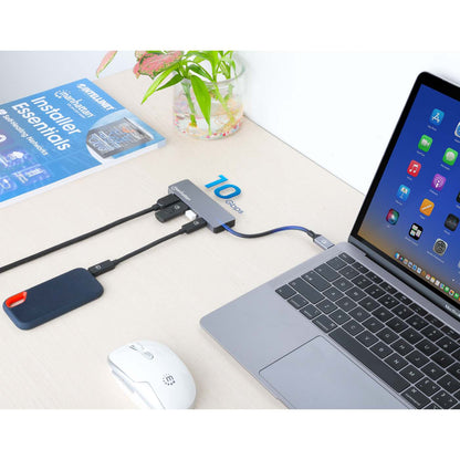 4-Port 10G USB-A / USB-C Combo Hub 3+1 Image 2