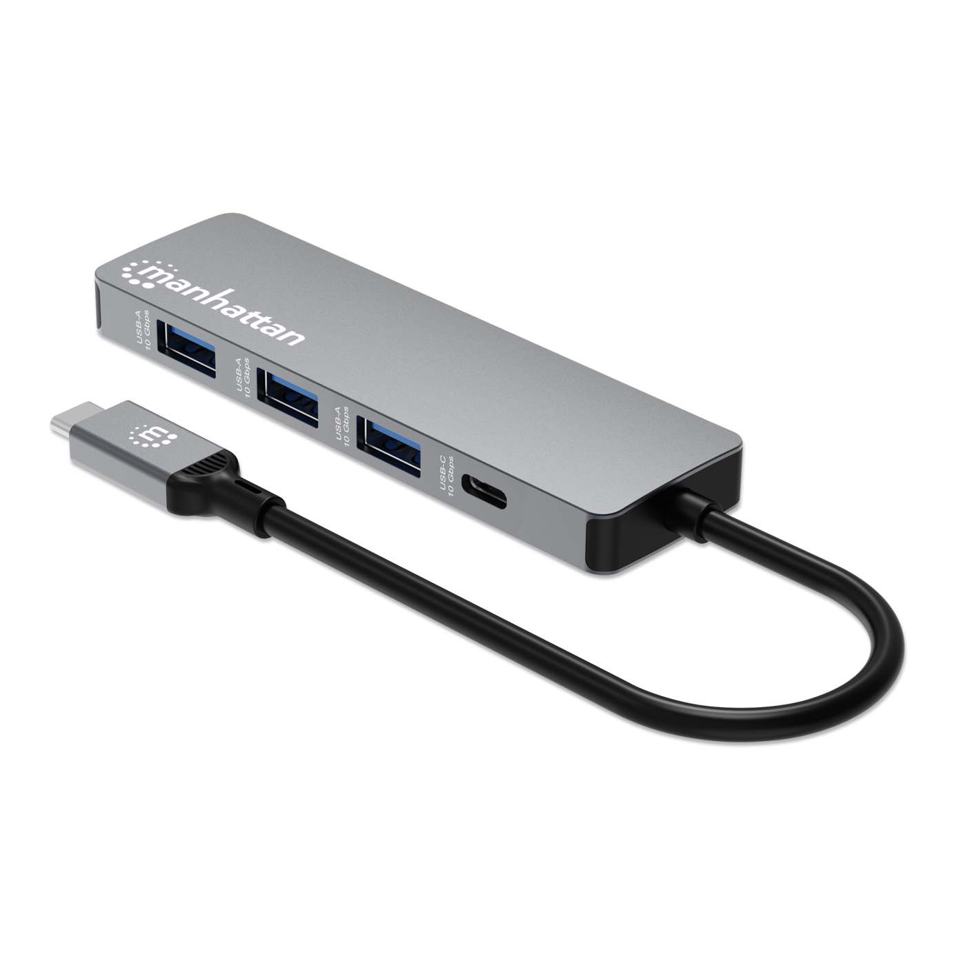 4-Port 10G USB-A / USB-C Combo Hub 3+1 Image 4