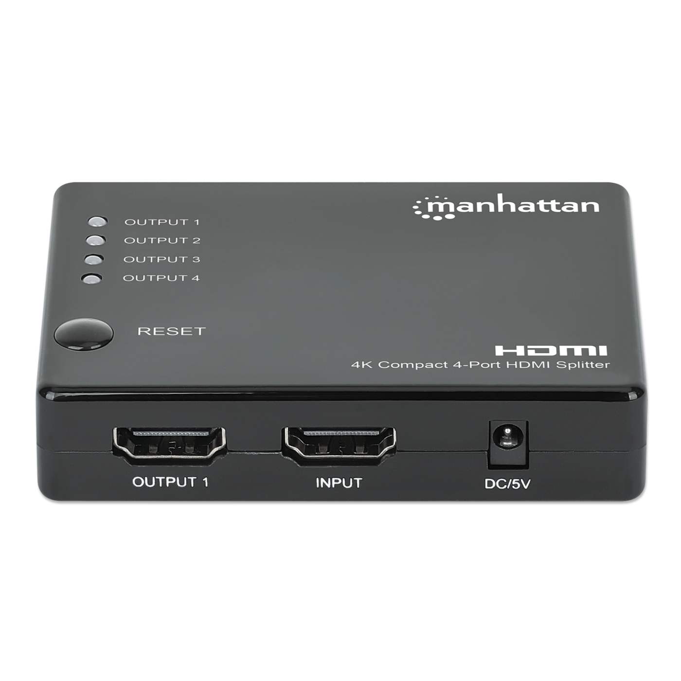 4K Compact 4-Port HDMI Splitter Image 4