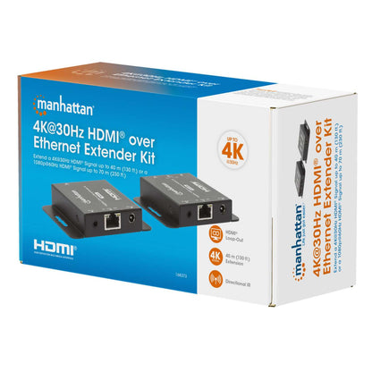 4K@30Hz HDMI over Ethernet Extender Kit Packaging Image 2