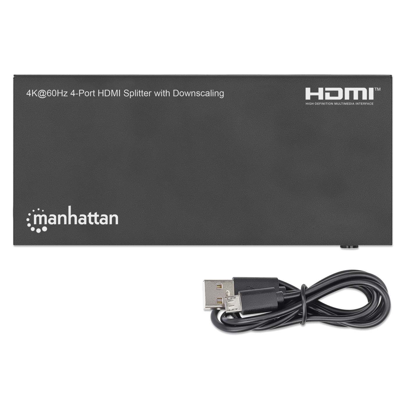 4K@60Hz 4-Port HDMI Splitter with Downscaling Image 8