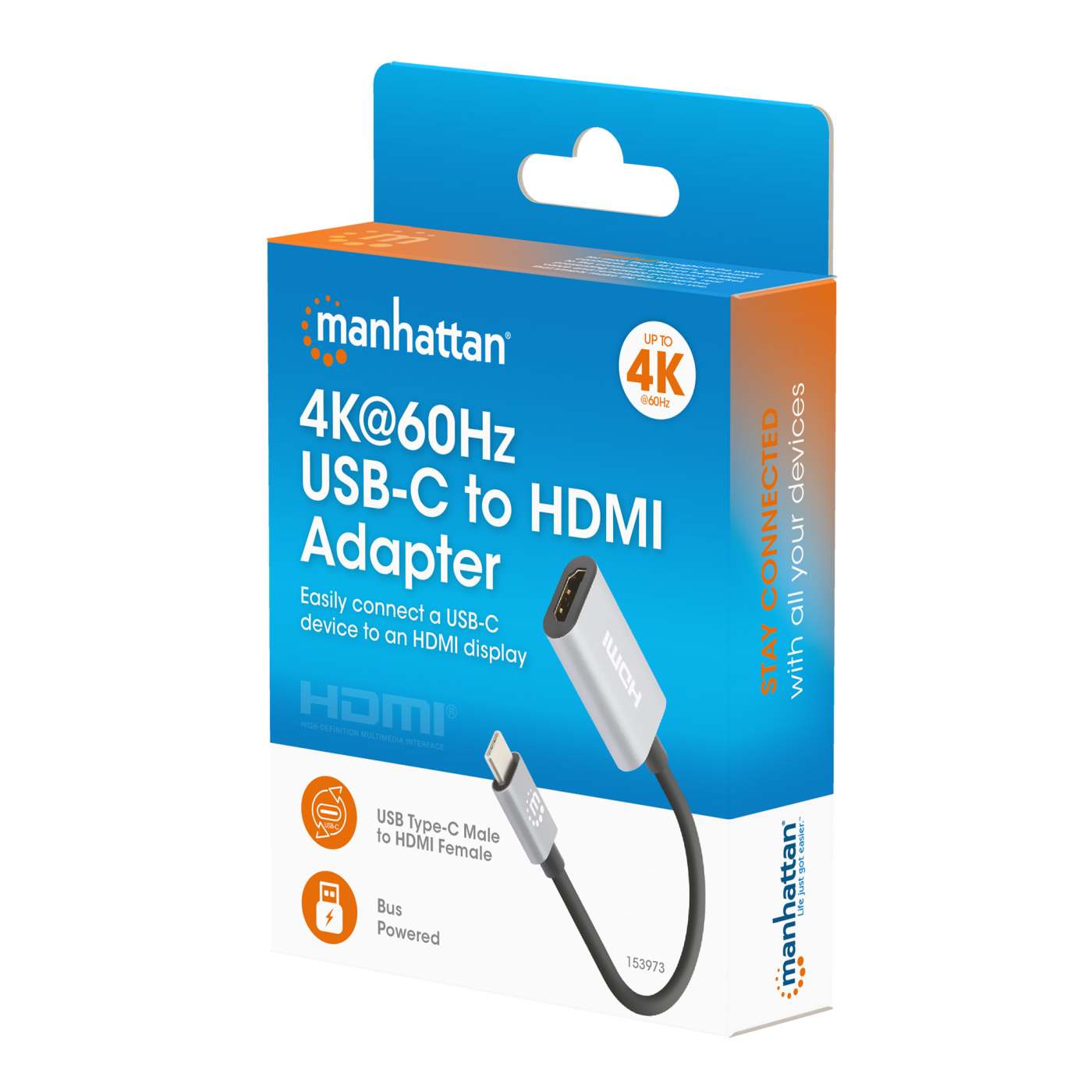 4K@60Hz USB-C to HDMI Adapter Packaging Image 2