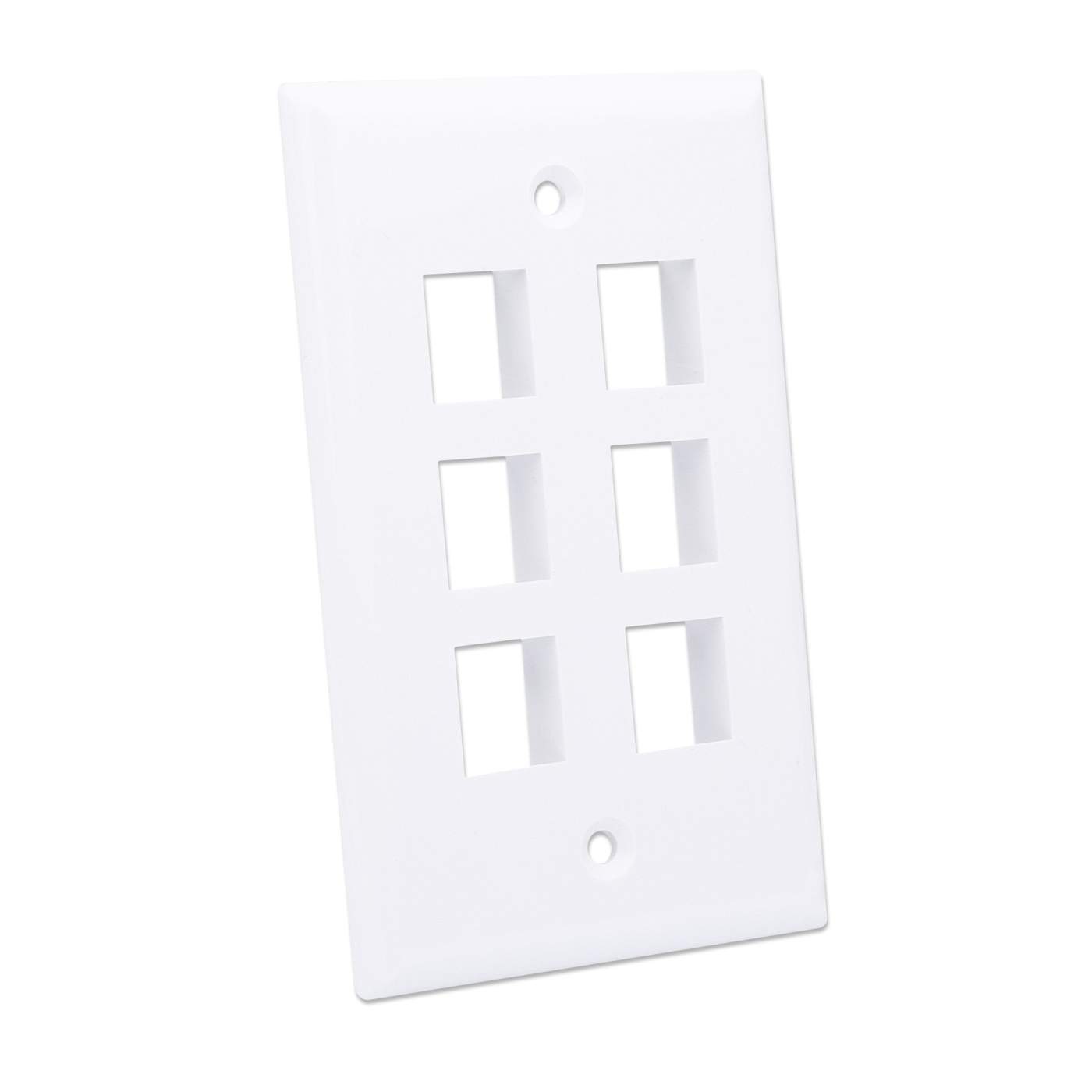 6-Outlet Keystone Wall Plate Image 3